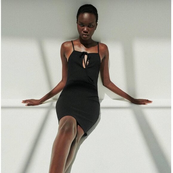 NWT ZARA | Ribbed Dress | Sz. S - Picture 2 of 9